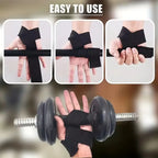 Elevate Your Workout with 2PCS Weightlifting Straps - Ultimate Wrist Support for Strength Training, Deadlifts, and Crossfit