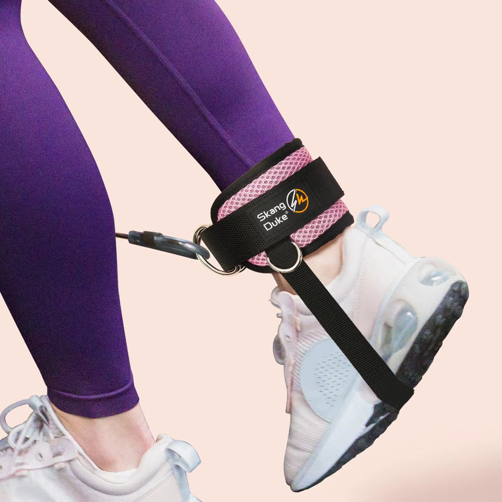 Elevate Your Workout with 1PC Padded Ankle Straps for Cable Machines - Perfect for Leg Extensions and Glute Training!