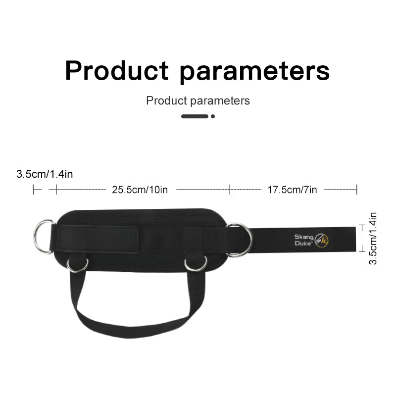 Elevate Your Workout with 1PC Padded Ankle Straps for Cable Machines - Perfect for Leg Extensions and Glute Training!