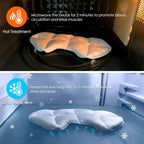 Experience Ultimate Relaxation with Our Heatable & Freezable Weighted Eye Mask - Perfect for Stress Relief and Sleep Enhancement!