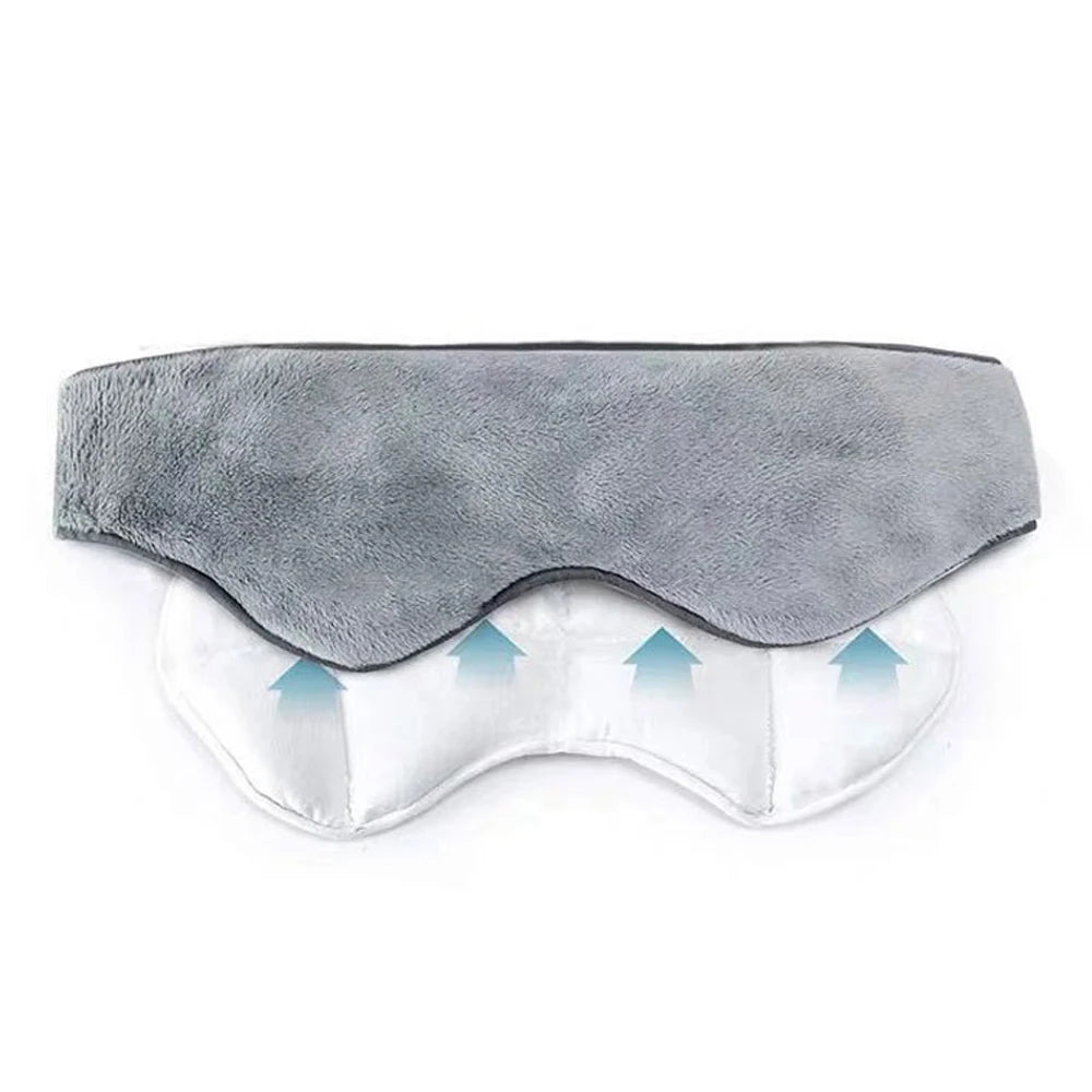 Experience Ultimate Relaxation with Our Heatable & Freezable Weighted Eye Mask - Perfect for Stress Relief and Sleep Enhancement!