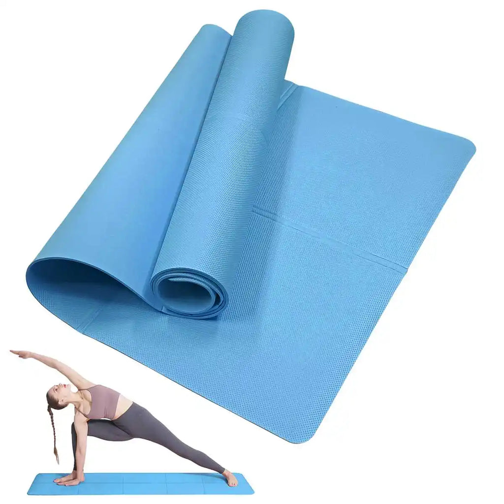 Experience Ultimate Comfort with Our 4mm Thick EVA Yoga Mat - Perfect for Yoga, Pilates, and Gymnastics!