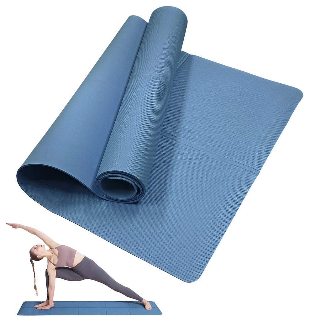 Experience Ultimate Comfort with Our 4mm Thick EVA Yoga Mat - Perfect for Yoga, Pilates, and Gymnastics!