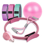 Elevate Your Fitness Routine with the NEW Pilates Ball and Ring Set - Perfect for Postpartum and Everyday Workouts!