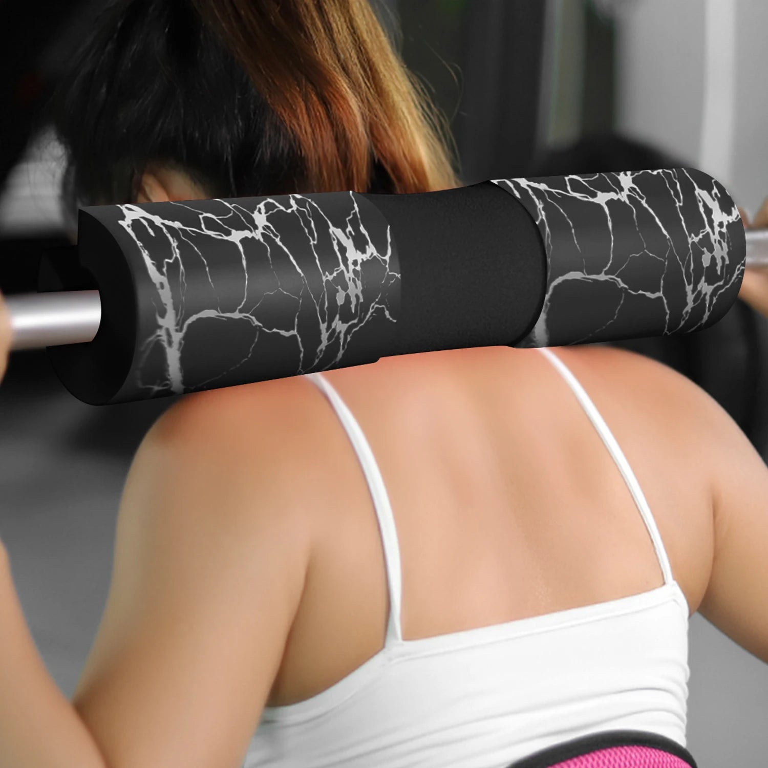 Ultimate Squat Pad for Enhanced Comfort and Protection During Squats, Lunges, and Hip Thrusts - Premium Foam Barbell Pad for Neck and Shoulder Support