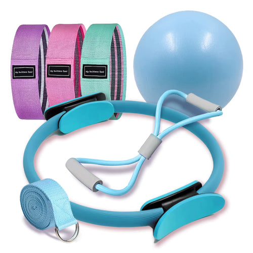 Elevate Your Fitness Routine with the NEW Pilates Ball and Ring Set - Perfect for Postpartum and Everyday Workouts!