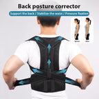 Transform Your Posture with Our Unisex Back Brace Lumbar Support - Say Goodbye to Back Pain!