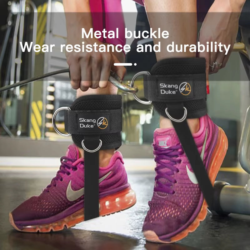 Elevate Your Workout with 1PC Padded Ankle Straps for Cable Machines - Perfect for Leg Extensions and Glute Training!
